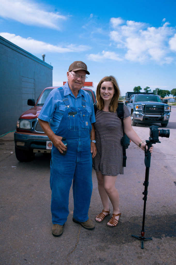 Tuffy and April, our videographer